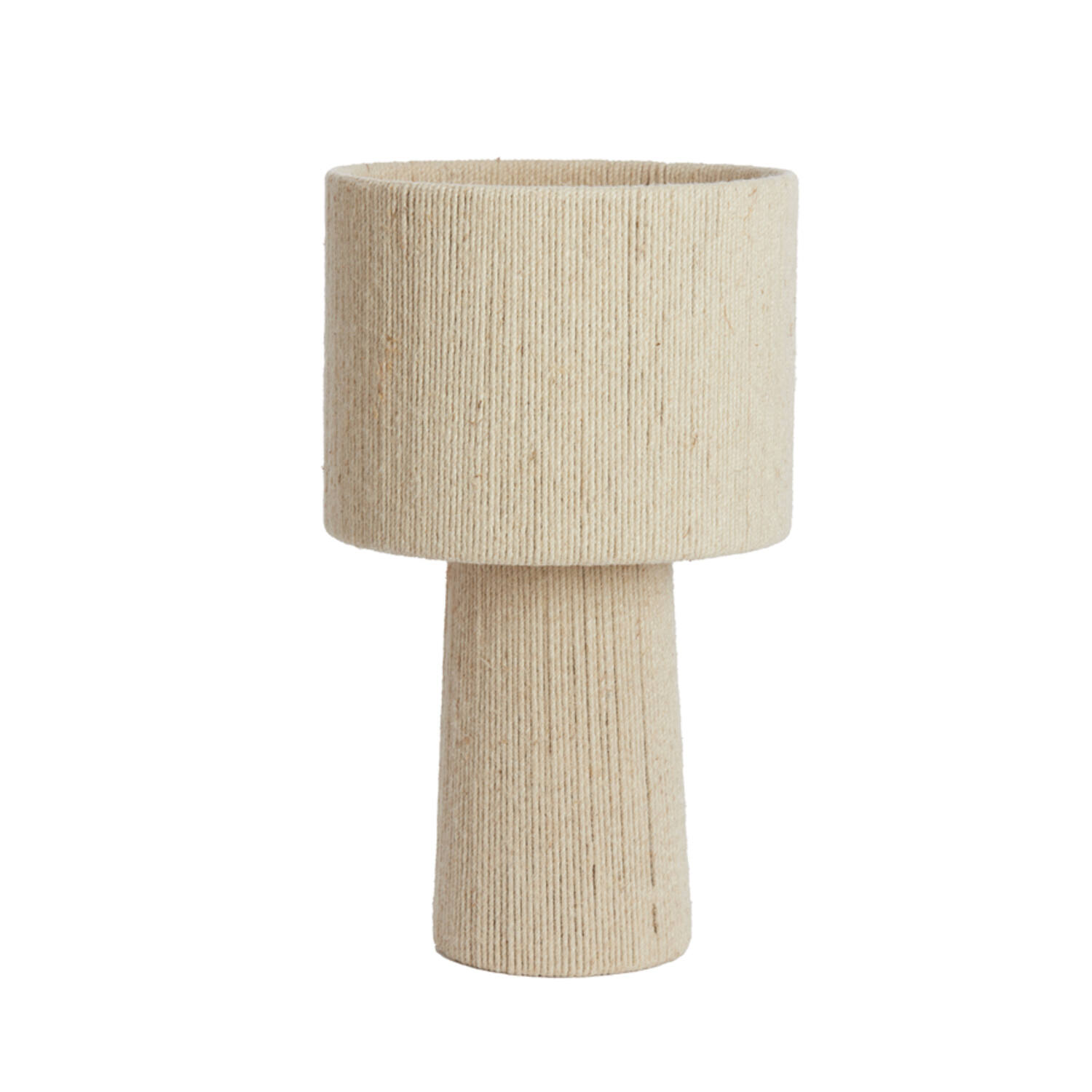 Table lamp Ø31,5x51 cm PITINO jute cream