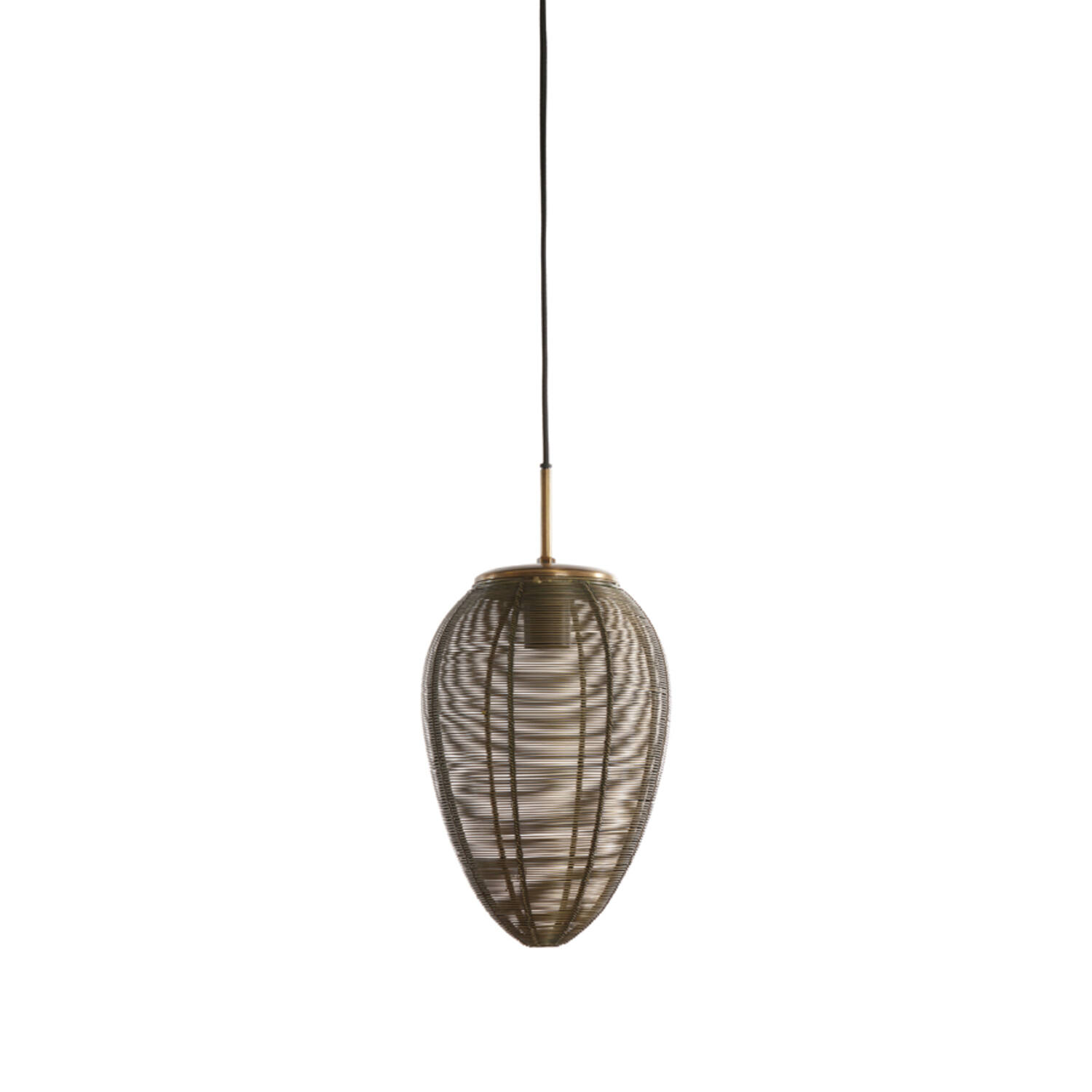 Hanging lamp Ø20x33 cm YAELLE antique bronze