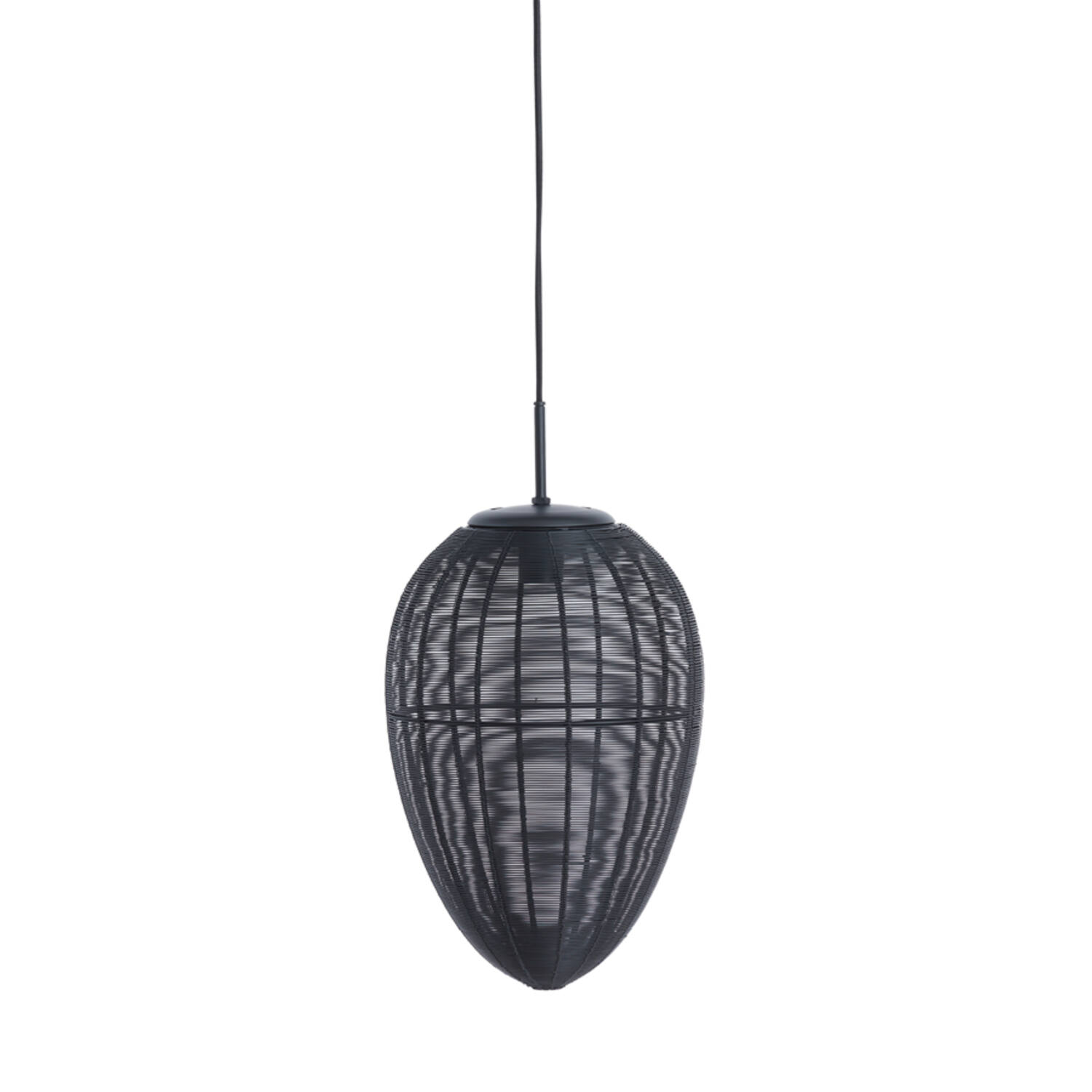 Hanging lamp Ø26x41 cm YAELLE  matt black