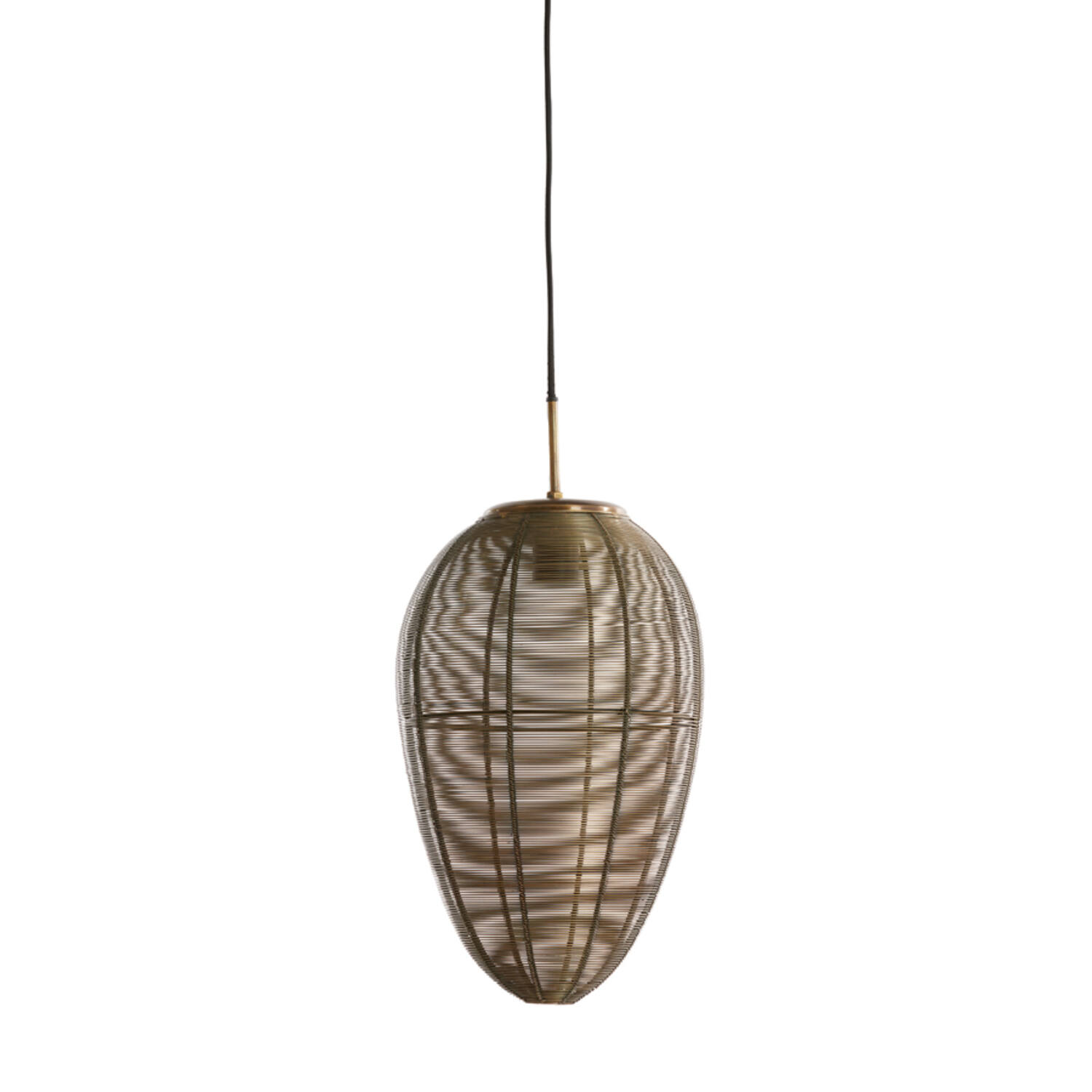 Hanging lamp Ø26x41 cm YAELLE antique bronze