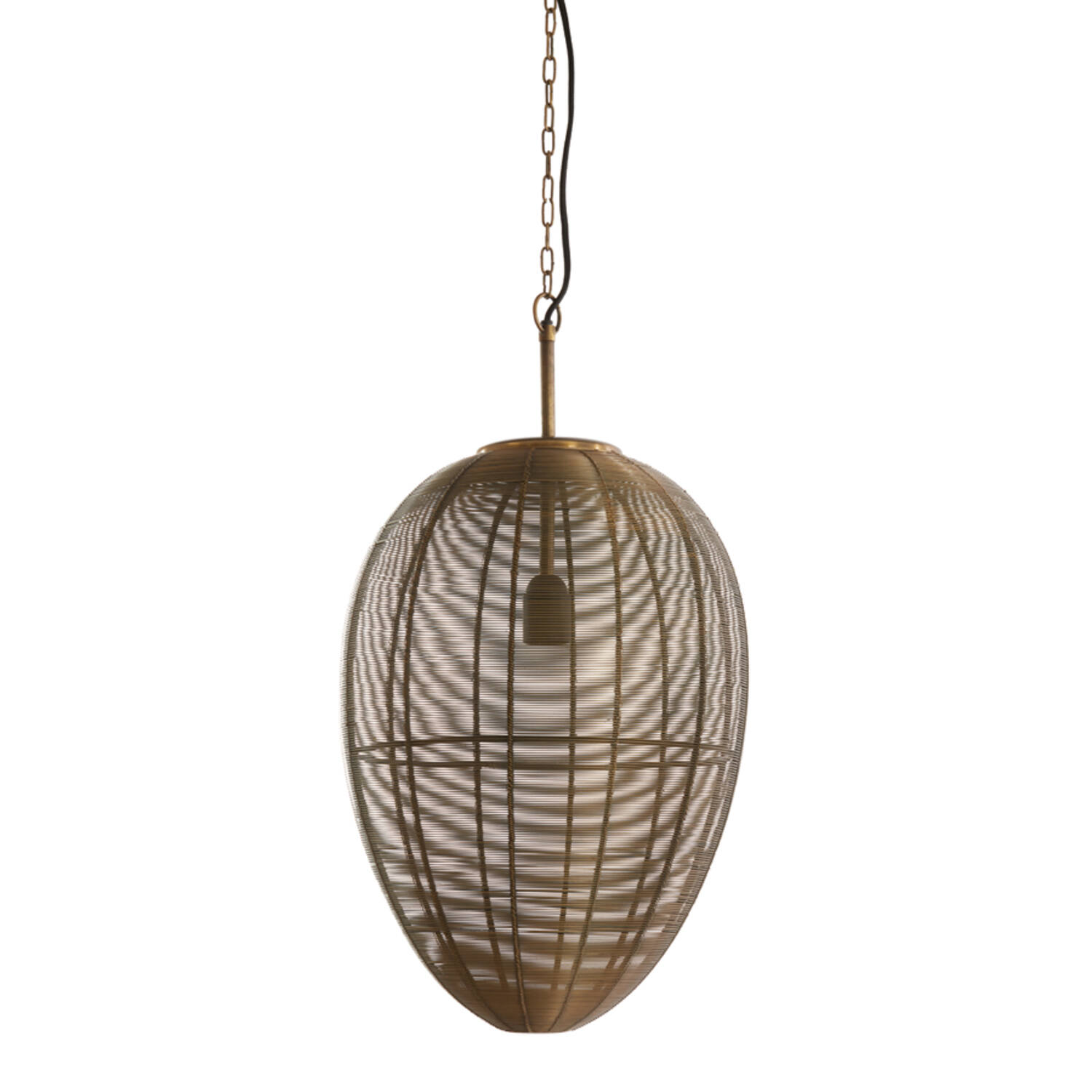 Hanging lamp Ø33x53 cm YAELLE antique bronze