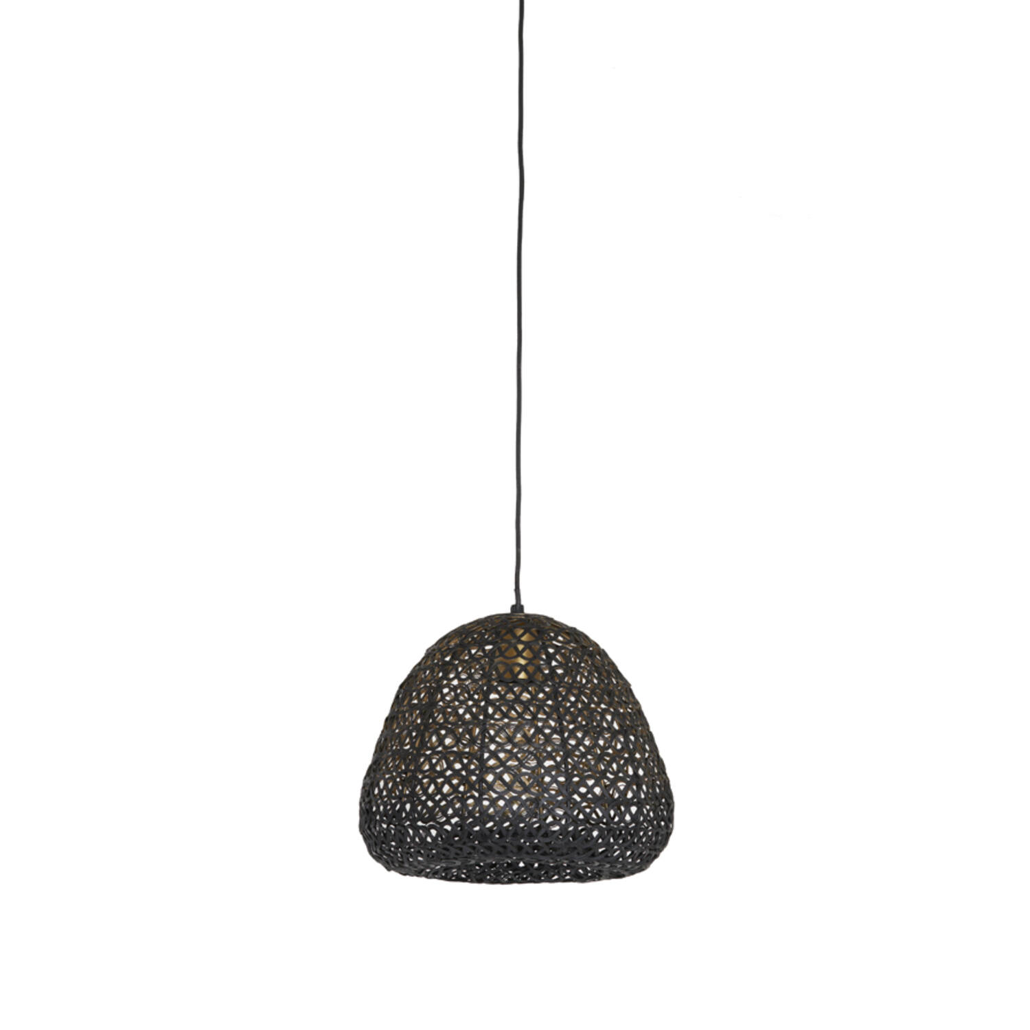 Hanging lamp Ø28x24 cm FINOU matt black