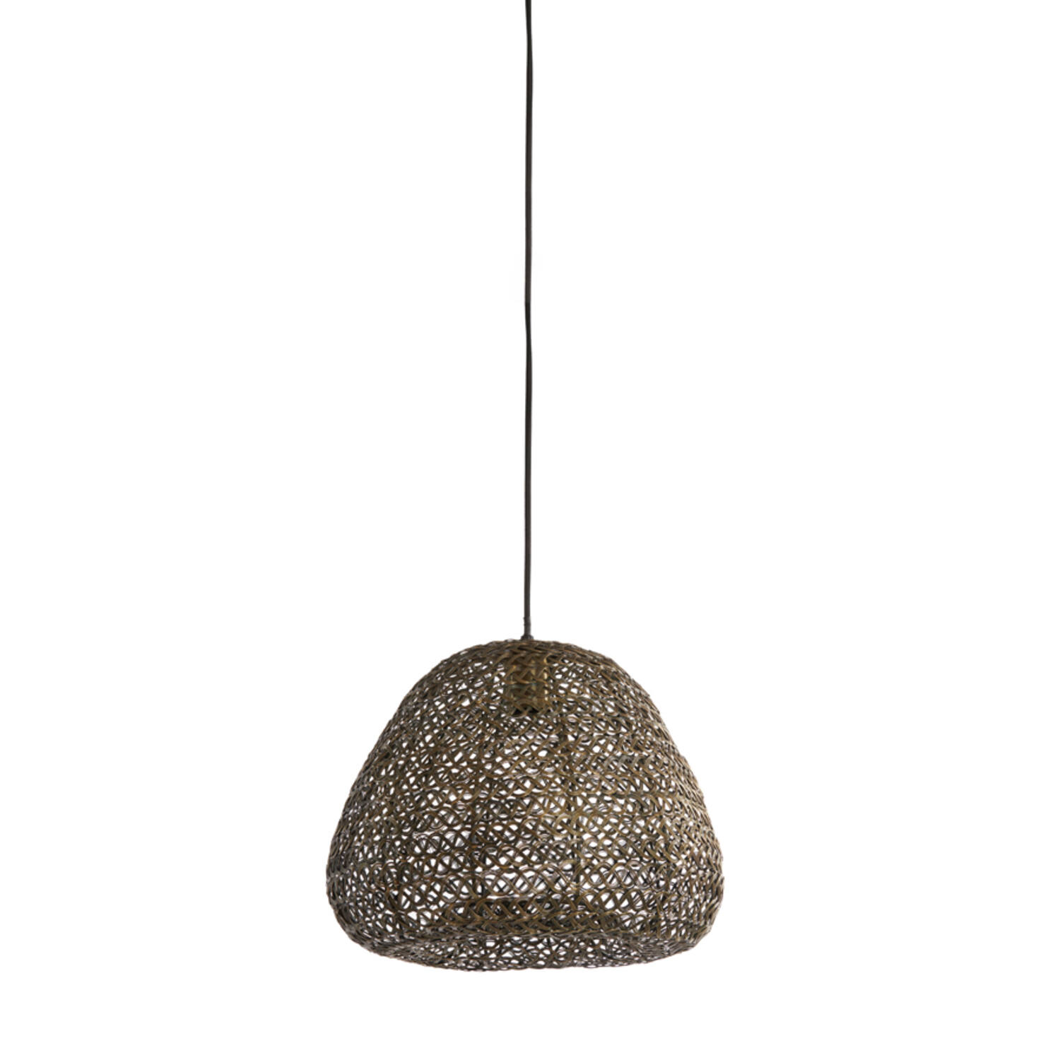 Hanging lamp Ø35x30 cm FINOU antique bronze