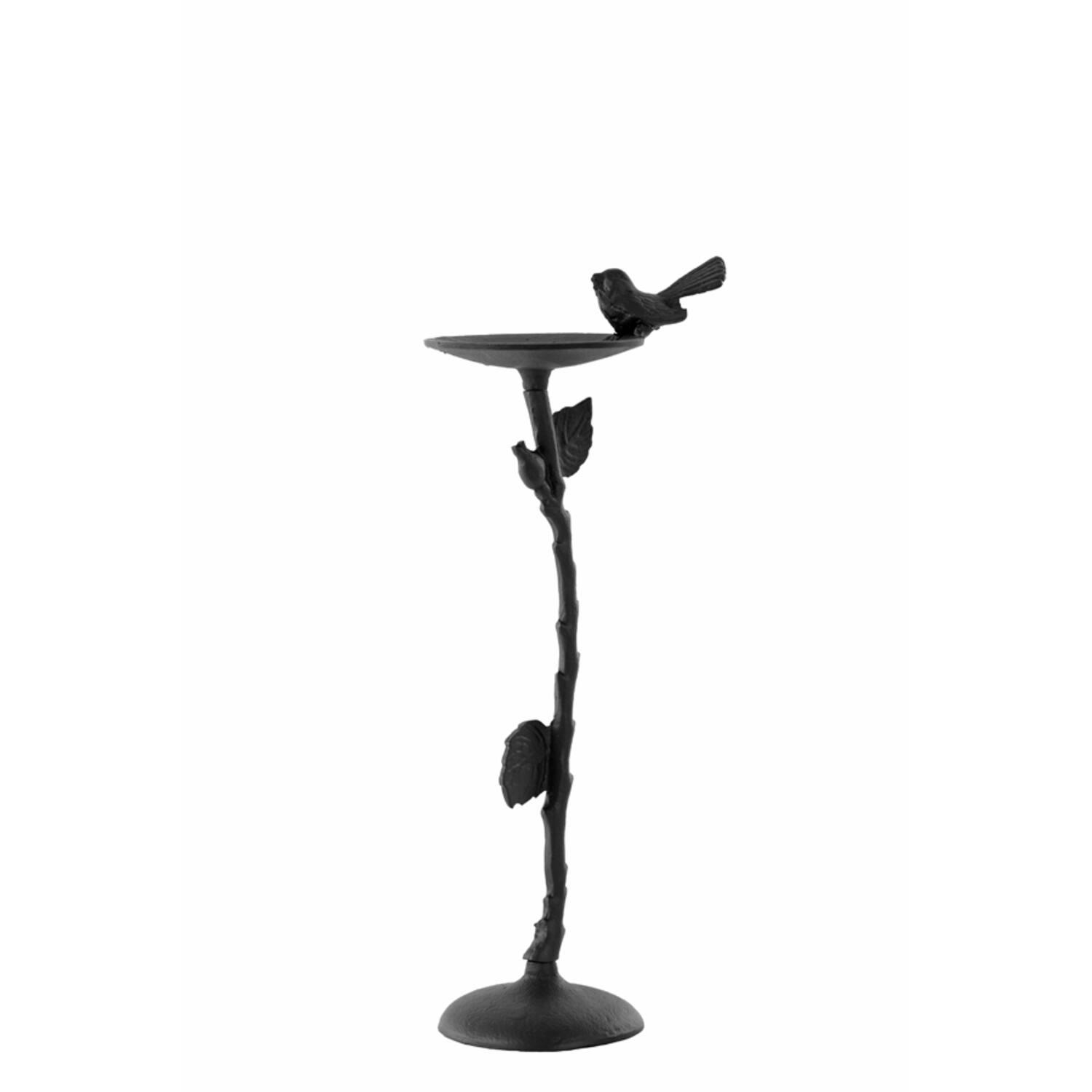 Candle holder 18x11,5x40 cm BIRD matt black