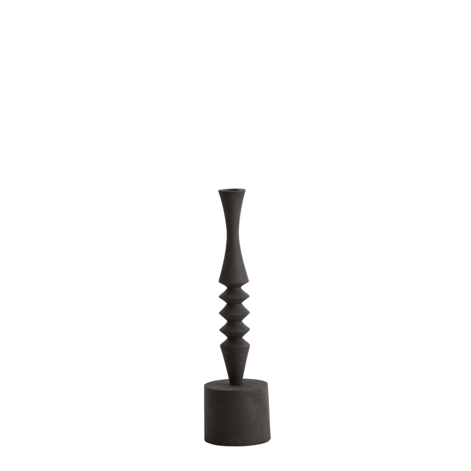 Candle holder Ø10x35 cm MISTRY matt black