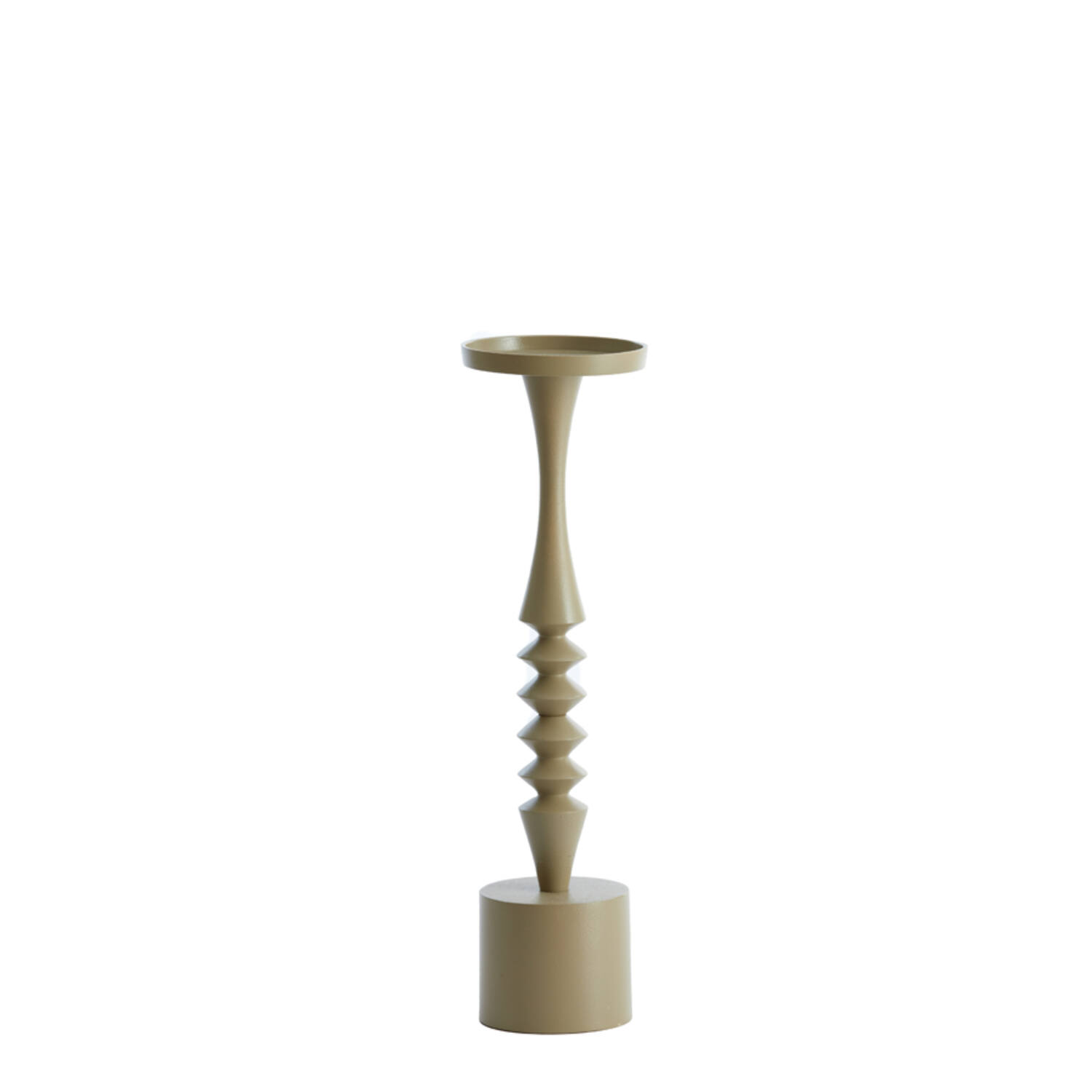 Candle holder Ø11x40 cm MISTRY taupe