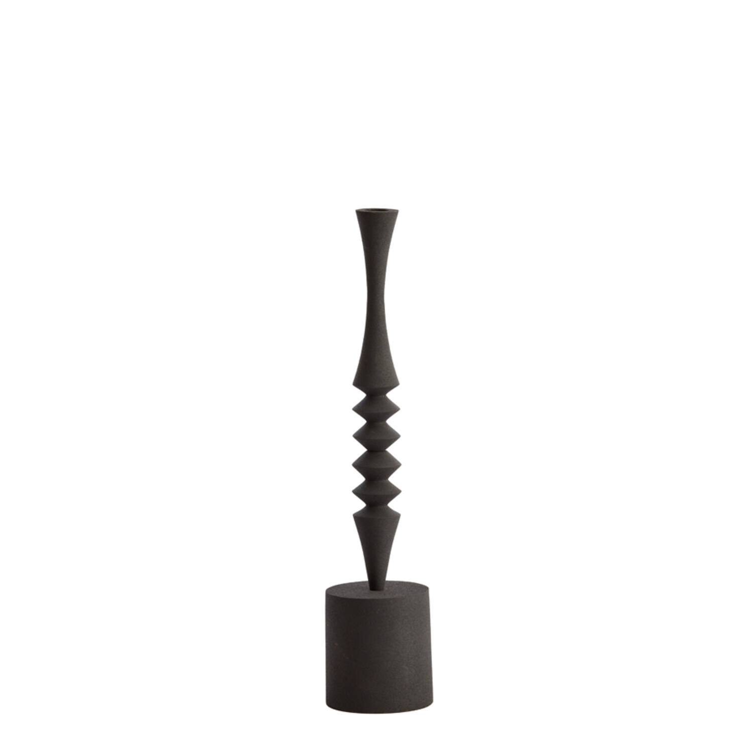 Candle holder Ø10x45 cm MISTRY matt black