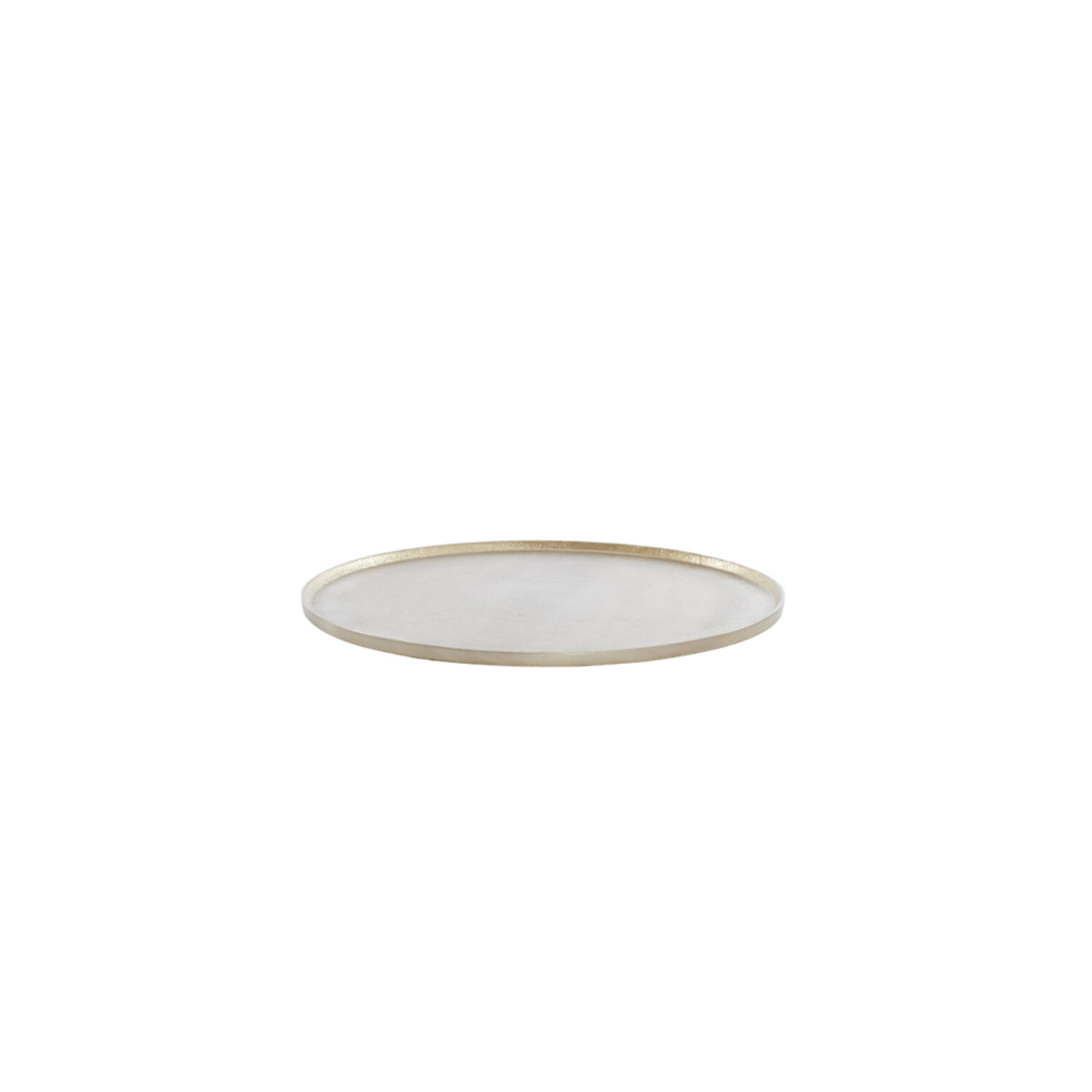 Dish Ø40x1,5 cm MAES light gold