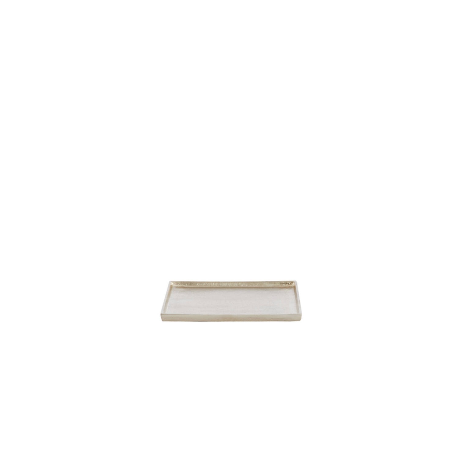 Dish 20x20x1,5 cm MAES light gold