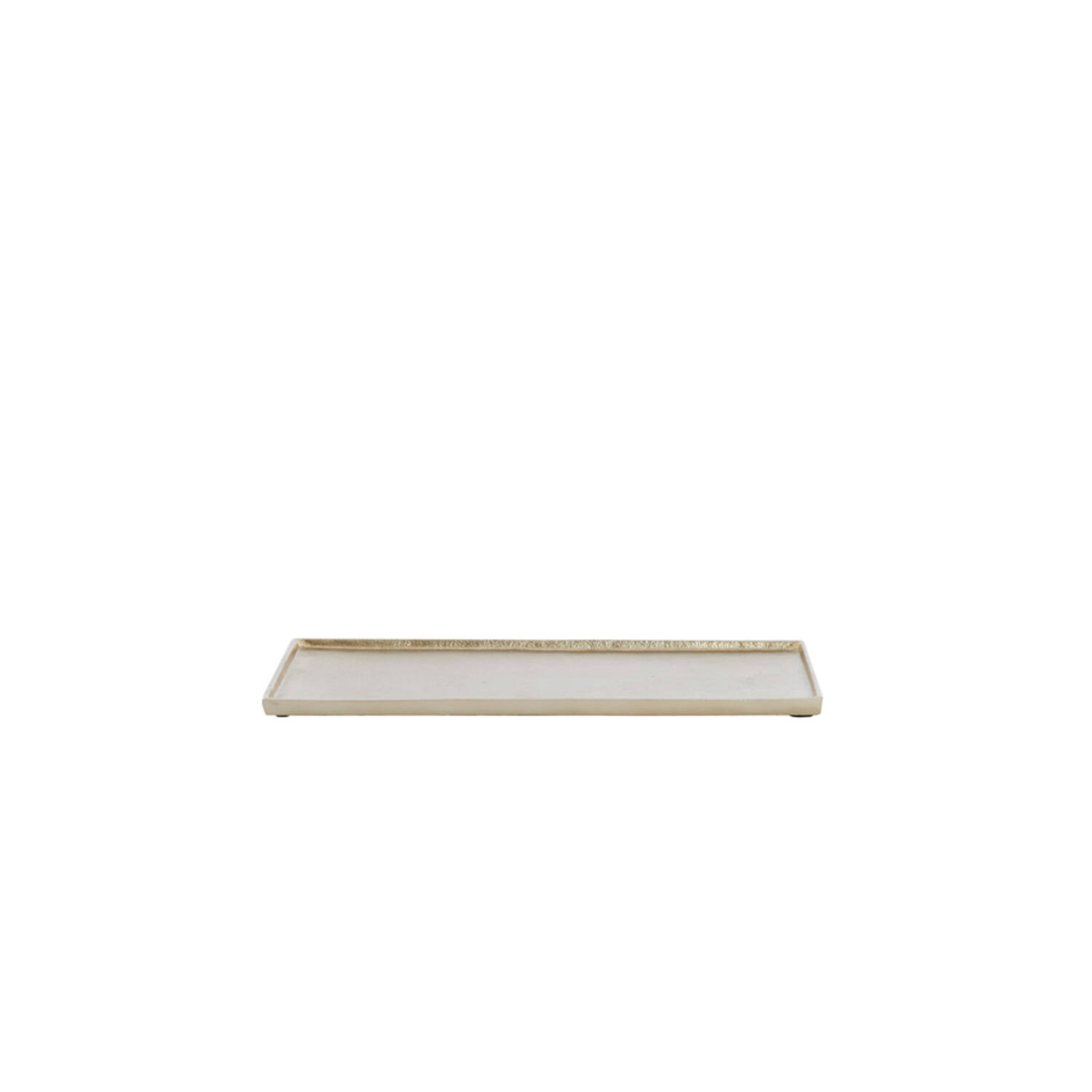 Dish 40x19x1 cm MAES light gold