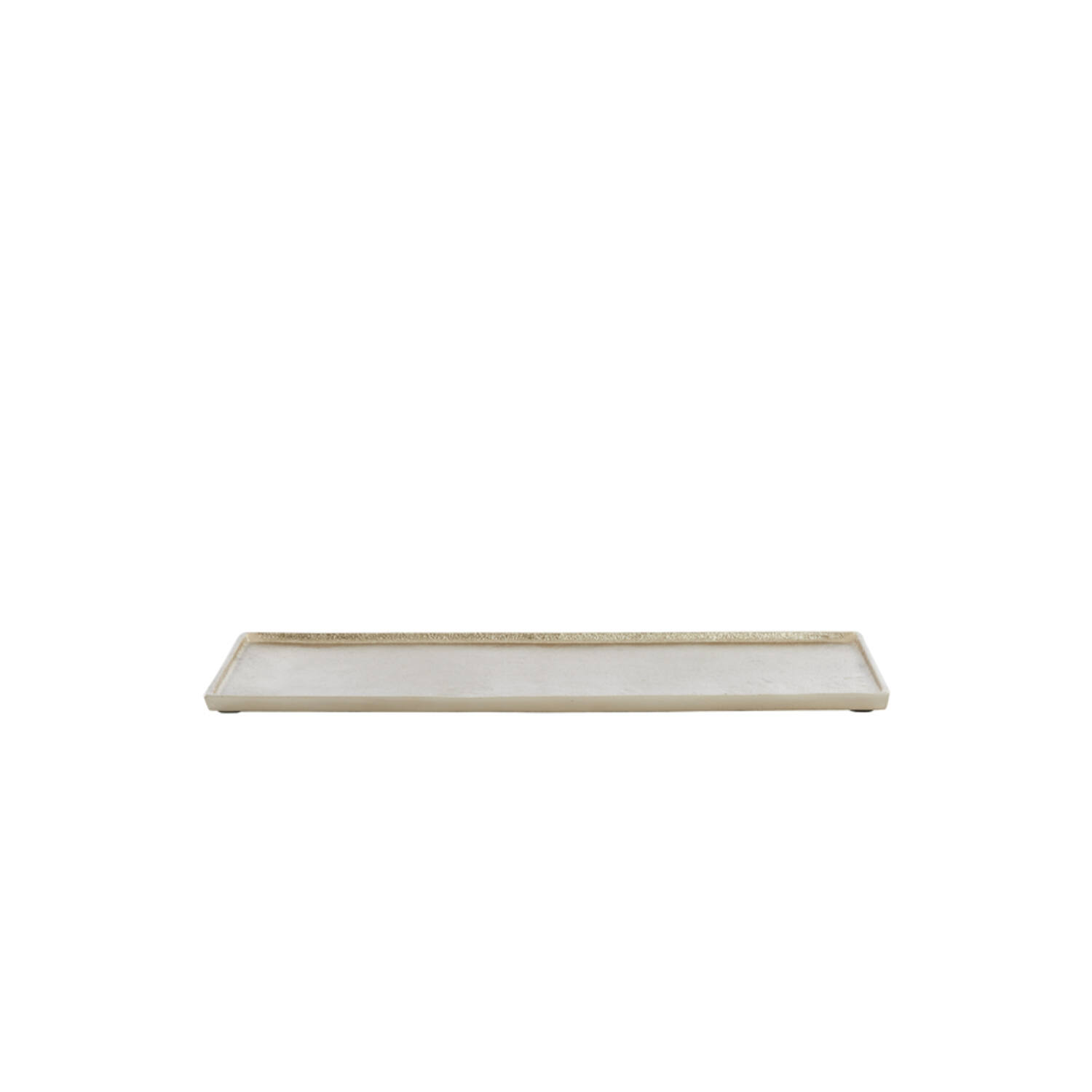 Dish 49x19x1 cm MAES light gold