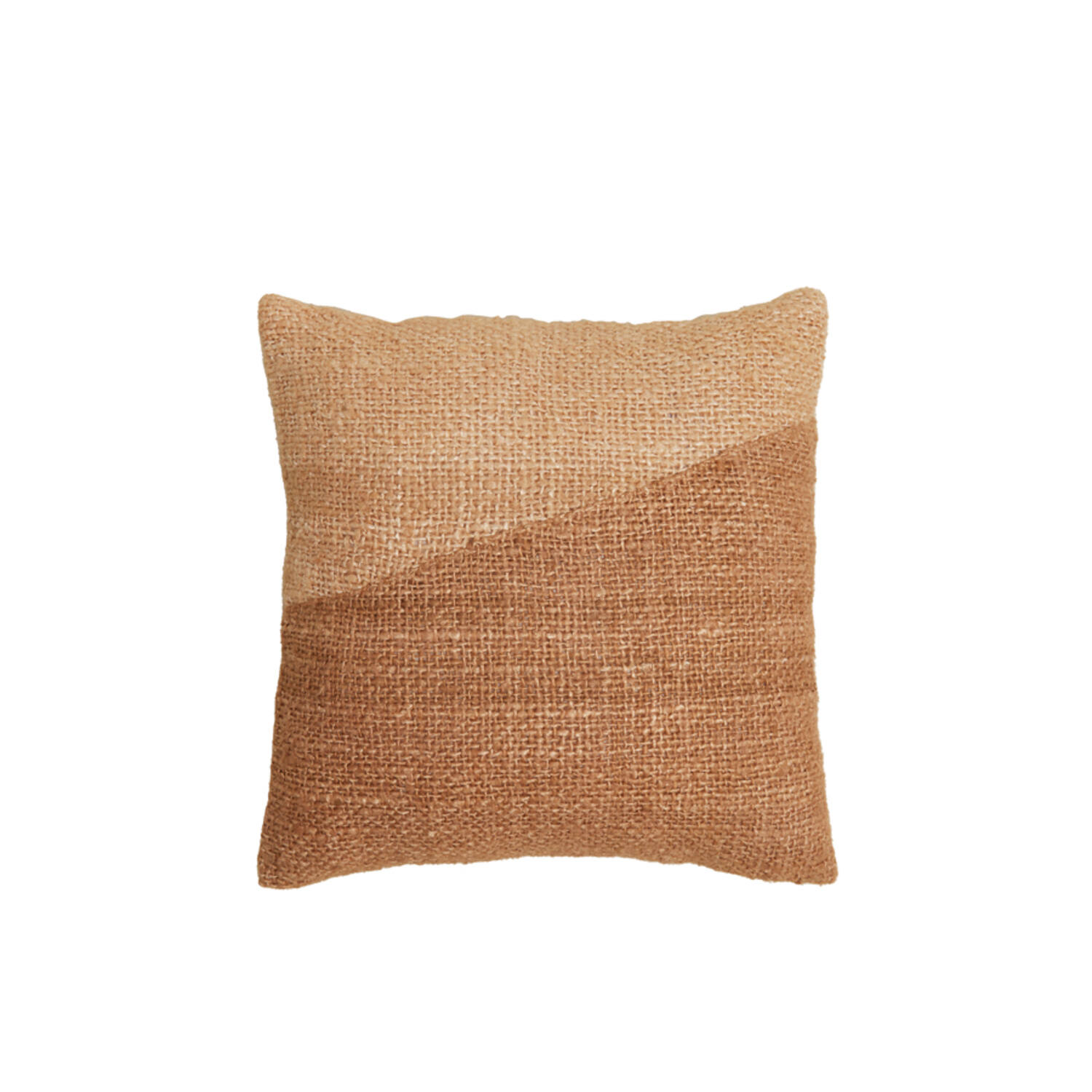 Cushion 45x45 cm CANBERRA sand+light brown