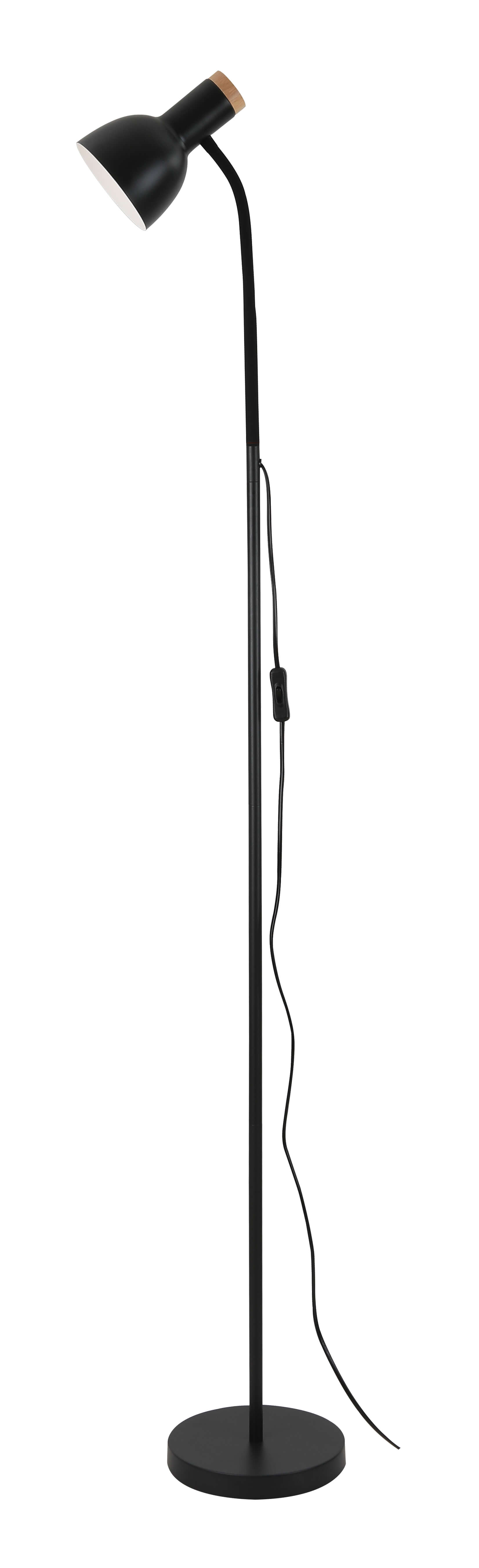 Floor lamp FocusLight Oslo ↕:156cm, E27, black