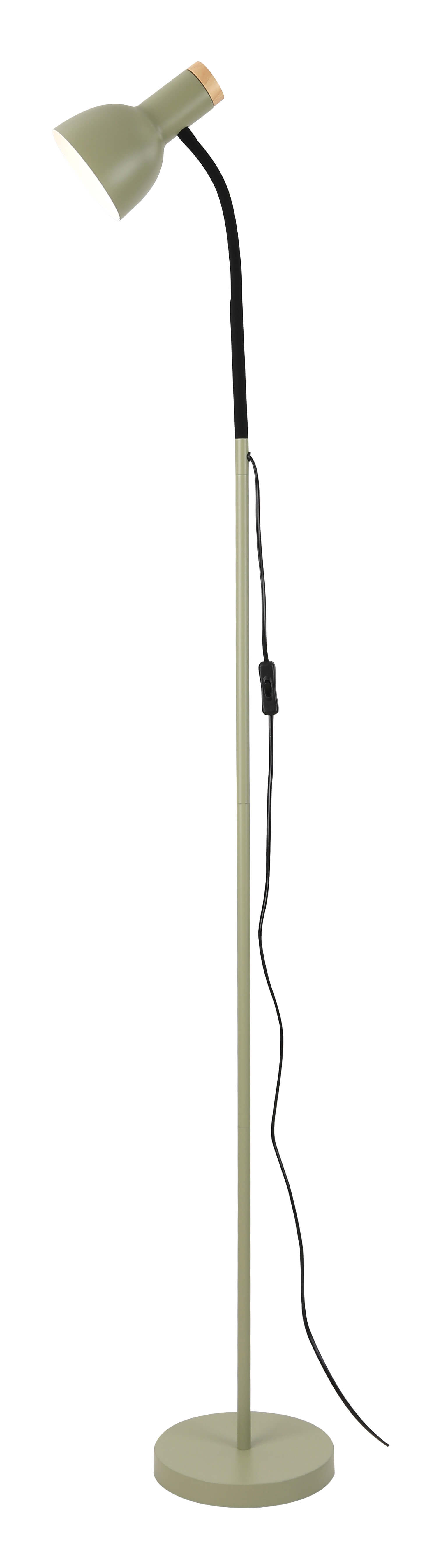 Floor lamp FocusLight Oslo ↕:156cm, E27, green