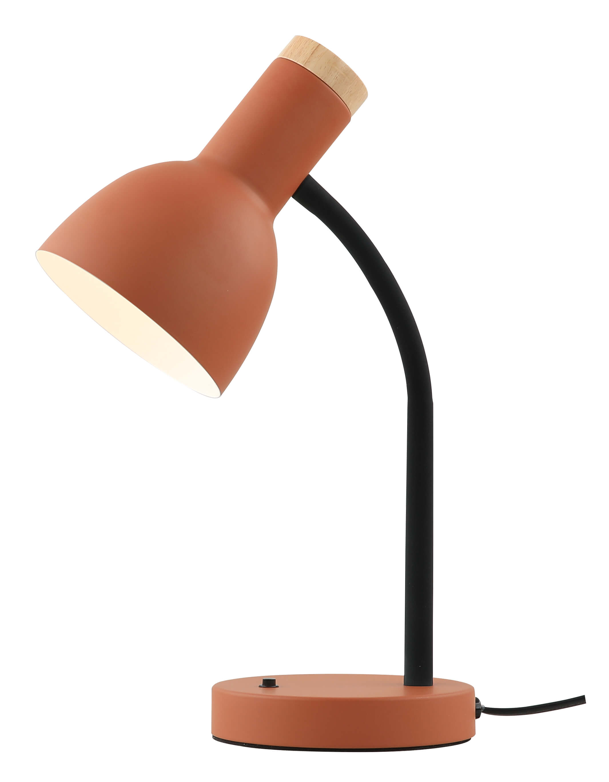 Table lamp FocusLight Oslo ↕:36cm, E27, terra