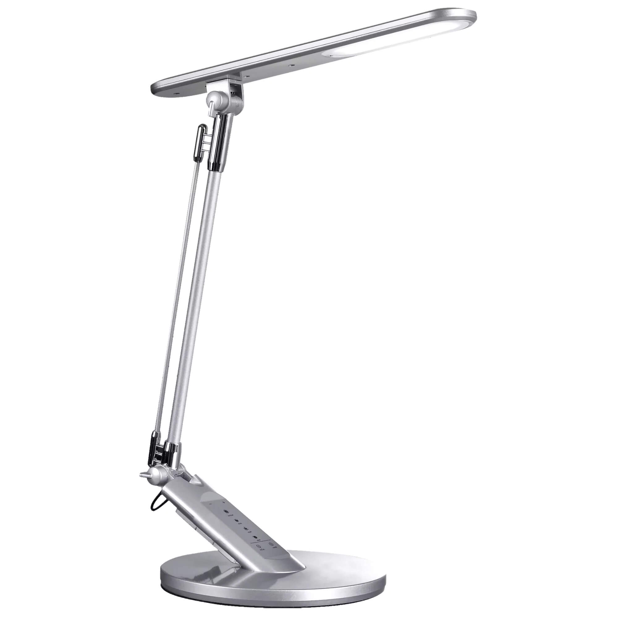 Table lamp Polux Optimum Led, ↕:45cm, 7W, CCT, silver