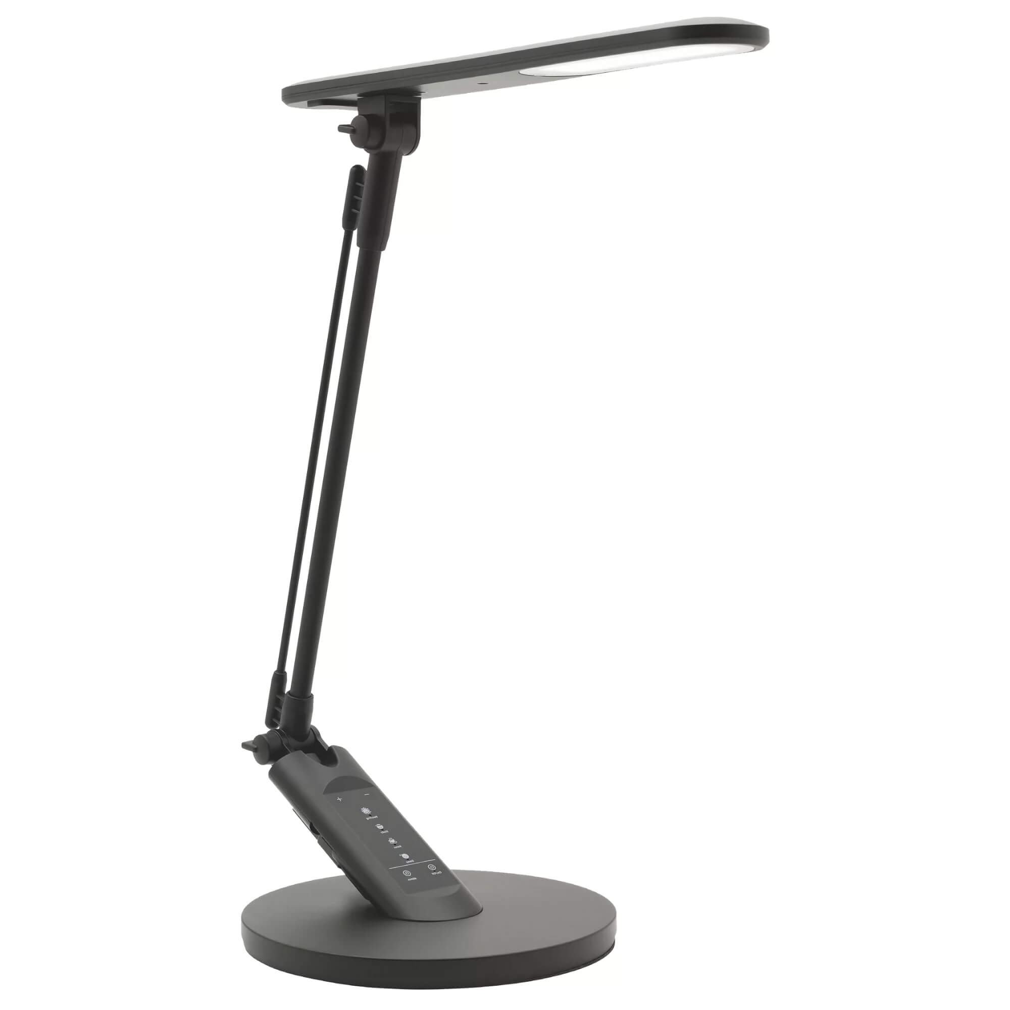 Table lamp Polux Optimum Led, ↕:45cm, 7W, CCT, black