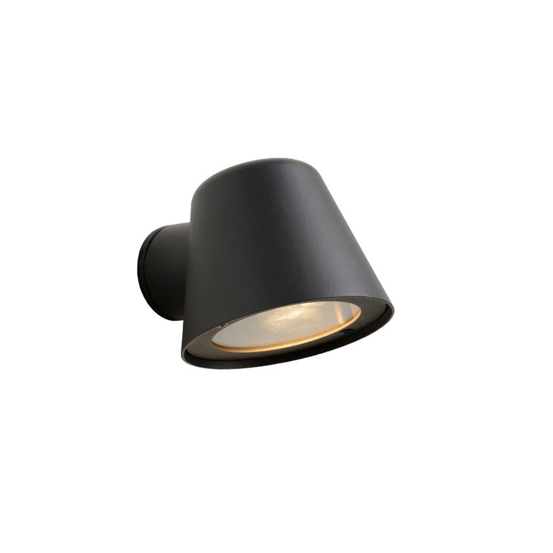 Lucide DINGO-LED - Ulkoseinävalaisin - LED Dim. - GU10 - 1x5W 3000K - IP44 - Antrasiitti