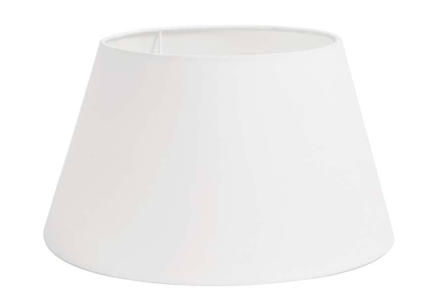 Shade round 25-18-14 cm POLYCOTTON white